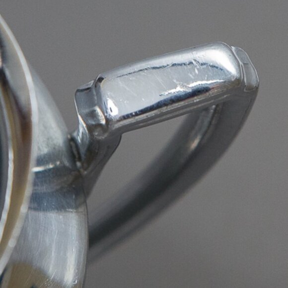 Vintage CHROME Sugar and Creamer Set PAIR - Picture 11 of 14